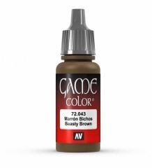 Vallejo 72043 17 ml. Beasty Brown, Game Color Serisi Model Boyası