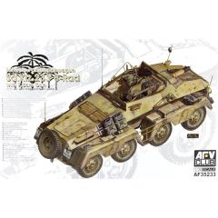AFV Club AF35233 1/35 Sd.Kfz.233 8-Rad w/7.5cm Gun Askeri Araç Demonte Plastik Maketi