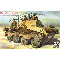 AFV Club AF35263 1/35 Schwerer Panzerfunkwagen Sd.Kfz.263 8-Rad Tank Demonte Plastik Maketi