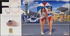 Hasegawa FC03 29103 1/24 Ölçek Padok Kızları Figürleri Plastik Model Kiti