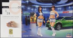 Hasegawa FC05 29105 1/24 Ölçek Refakatçi Kızlar Figürleri Plastik Model Kiti