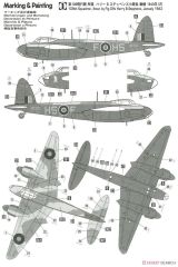 Hasegawa 51217 1/72 Ölçek Mosquito B Mk. IV Savaş Uçağı Plastik Model Kiti