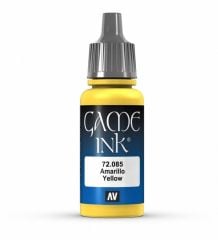 Vallejo 72085 17 ml. Yellow Ink, Game Color Serisi Model Boyası