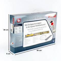 PSC light S-Set Regiojet Personenzug BR 386 mit 2 Wagen A-Gleis & B VI