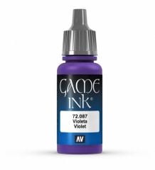 Vallejo 72087 17 ml. Violet Ink, Game Color Serisi Model Boyası