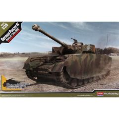 Academy 13516 1/35 Alman Pz.Kpfw. IV Ausf.H (Versiyon Orta) Tankı Demonte Plastik Maketi