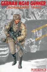 Dragon 1611 1/16 Ölçek Alman MG42 Silahlı (Normandy 1944) Asker Figürleri Plastik Model Kiti