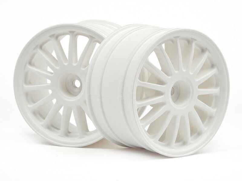 WR8 TARMAC WHEEL WHITE (2.2 WR8/Use with 2.2''(57mm) tires (2PCS)
