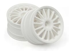 WR8 TARMAC WHEEL WHITE (2.2 WR8/Use with 2.2''(57mm) tires (2PCS)