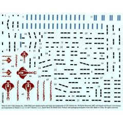 AMT 1028 1/750 Star Trek Deep Space Nine Cardassian Galor-Class Uzay Aracı Demonte Plastik Maketi