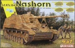 Dragon 6459 1/35 Ölçek Sd.Kfz.164 Nashorn Tankı (4 in 1) Plastik Model Kiti