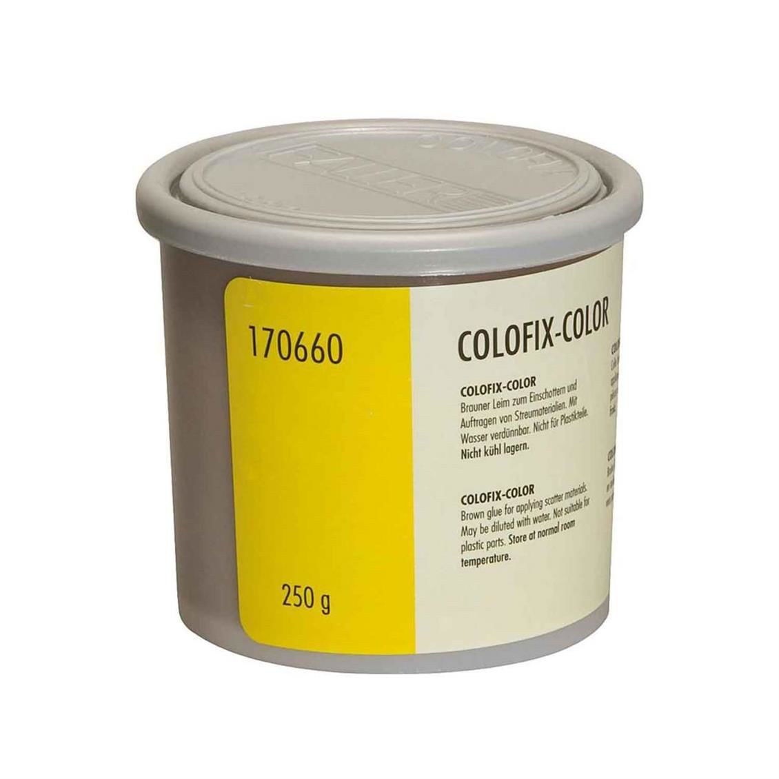 Faller 170660 Arazi Yüzeyi İçin Kahve Renkli Tutkal, 250 Gram.