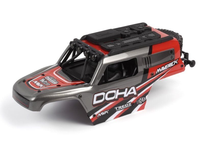 Assembled Bodyshell (Red) 1/18 DOHA Boyalı hazır Kaportası