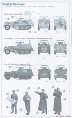 Dragon 6911 1/35 Ölçek Sd.Kfz.250/3 (Greif- Rommel's Command) Yarı Paletli Personel Taşıyıcı Plastik Model Kiti