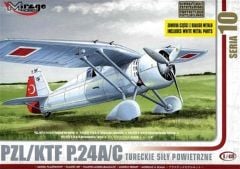 48105 1/48 PZL/TFK P.24 C TURKİSH AİR FORCE, W/RES