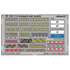 EDUARD TP518 1/35 US Insignia and Medals WWII Make