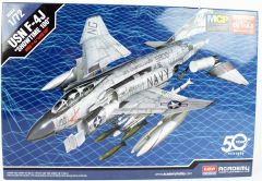 Academy 12515 1/72 USN F-4J VF-96 Savaş Uçağı Demonte Plastik Maketi