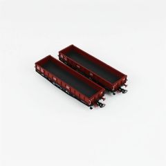 2er Set offener Güterwagen 401ZI Eams PKP V