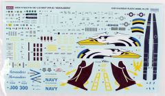 Academy 12534 1/72 U.S. Navy F/A-18C (VFA-82 Marauders) Savaş Uçağı Demonte Plastik Maketi