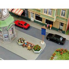 Faller 180537 1/87 Yaya Kaldırımı Seti Demonte Plastik Maketi