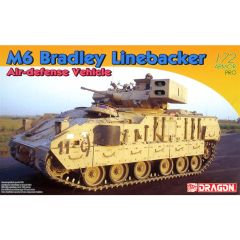 Dragon 7624 1/72 Ölçek M6 Bradley Linebacker Uçak Savar Tankı Plastik Model Kiti