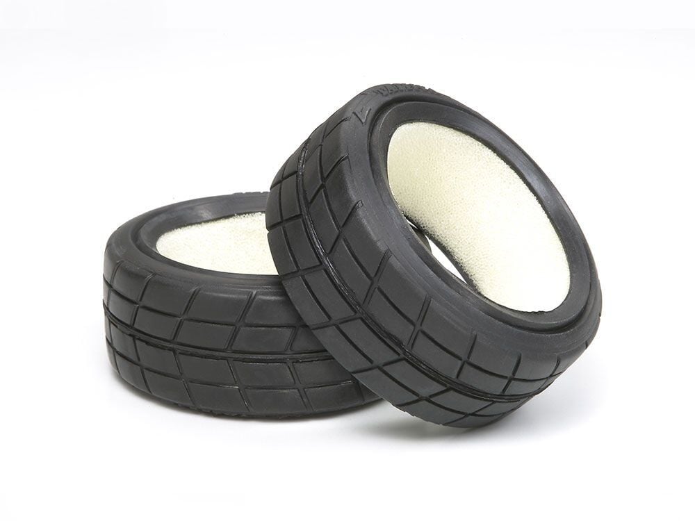 1/10 M-Narrow Racing Radial Tires (2 pcs)