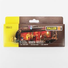 Faller 180653 LED Ampül, Günışığı Renkli ( 5 Adet )