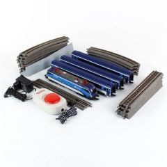 Starter Set Taurus CD Railjet w. 3 IC Passenger Cars Railjet, PIKO A-Track w. Railbed