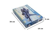 Italeri 0188S 1/72 F-16C/D Night Falcon Savaş Uçağı Demonte Plastik Maketi