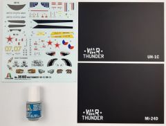 Italeri 35103 1/72 Mil Mi-24D + UH-1C Askeri Helikopterler Demonte Plastik Maket Seti