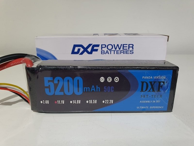 11.1V 3S 5200mah 80C Softcase Lipo Batarya