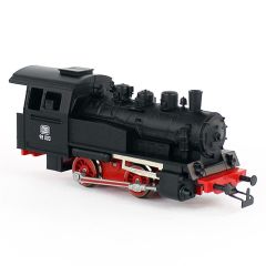 Starter Set Passenger Train DB with Steam loco + tender, PIKO A-Track w. Railbed