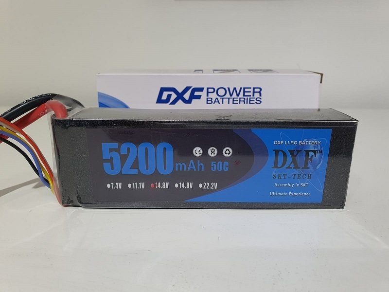 14.8V 4S 5200mah 80C Softcase Lipo Batarya