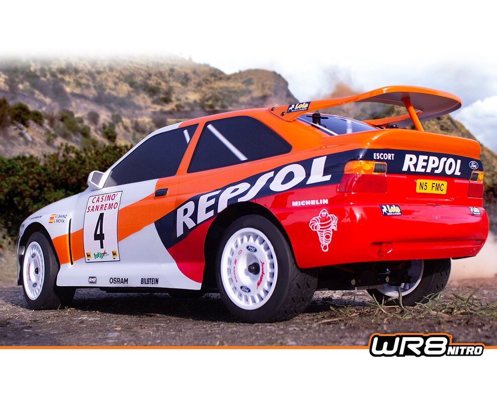 HPI, HPI Racing WR8 3.0 1996 Ford Escort RS Cosworth 1/8 NİTRO CAR,