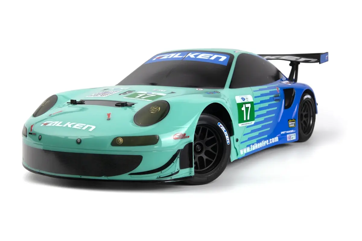HPI RS4 Sport 3 Porsche 911 GT3 RSR Falken Flux 1/10 RTR Brushless On-Road Car