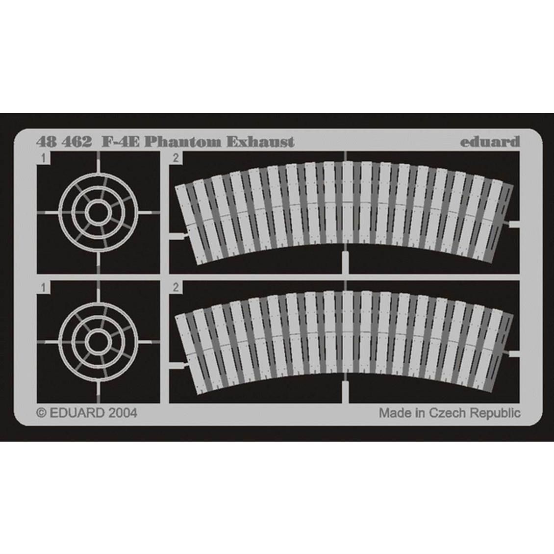 EDUARD 48462 1/48 F-4 exhaust Maket Detay Seti