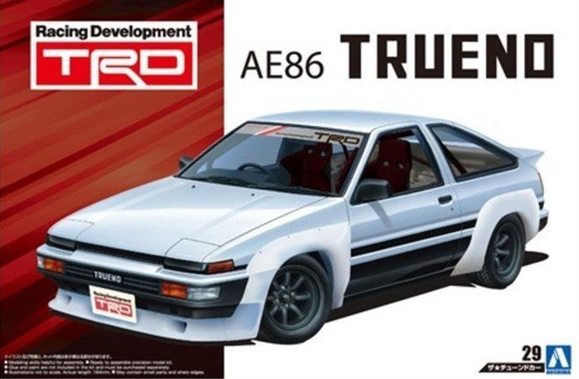 05360 1/24 TRD AE86TRUENO N2 85 TOYOTA