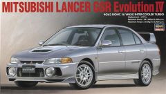 Hasegawa 20257 1/24 Ölçek Mitsubishi Lancer GSR Evo IV (Limited Edition) Otomobil Plastik Model Kiti
