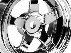 1/10 WORK MEISTER S1 WHEEL 26mm CHROME (3mm OFFSET)