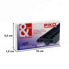 Piko 55487 Ray ve Ray Yatağı Montaj Vidaları, 50 Adet