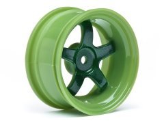1/10 WORK MEISTER S1 WHEEL GREEN 26mm (6mm OS/2pcs)