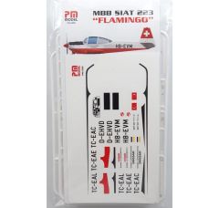 PM Model 206 1/72 MBB Siat 223 Flamingo Eğitim Uçağı Demonte Plastik Maketi