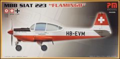 PM Model 206 1/72 MBB Siat 223 Flamingo Eğitim Uçağı Demonte Plastik Maketi