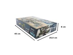 Kitty Hawk 32019 1/32 F-5F (Tiger II) Savaş Uçağı ve 2 Resin Figür Demonte Plastik Maketi