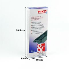 Piko 55311 1/87 Ölçek, Yataklı Ray Seti-B