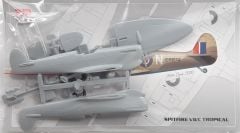 PM Model 101 1/72 Supermarine Spitfire VB/C Savaş Uçağı Demonte Plastik Maketi