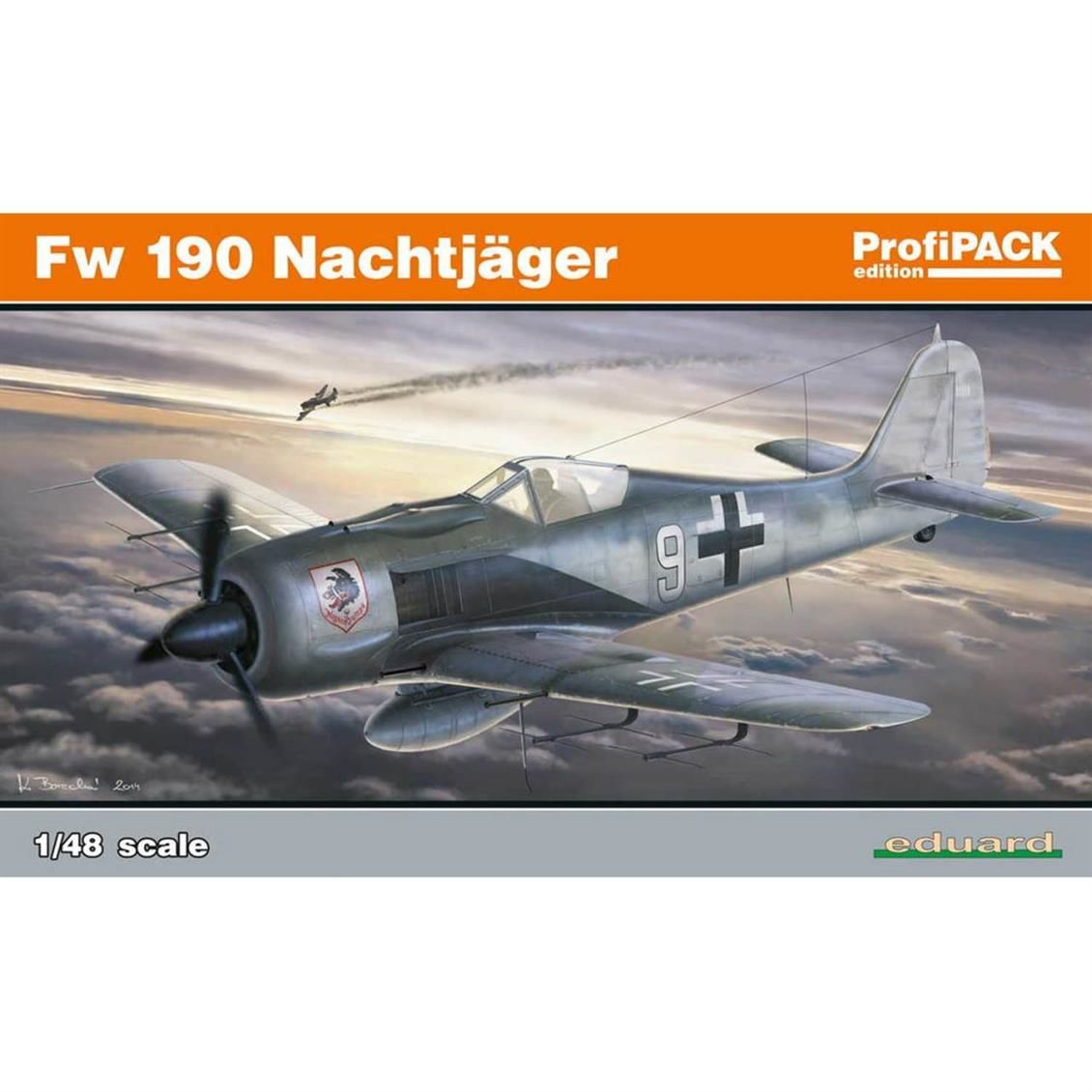 EDUARD 8177 1/48 Fw 190A Nachtjäger Uçak Maketi