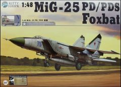 KITTYHAWK, Kitty Hawk 80119 1/48 MIG-25 P/PD (Foxbat) Savaş Uçağı