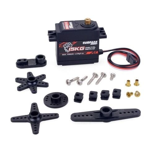 SURPASS HOBBY 15KG METAL DİŞLİ DİJİTAL SERVO 6/7.4V