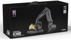 1/16 Volvo RC Metal Dişli ve Metal Kepçeli Ekskavatör